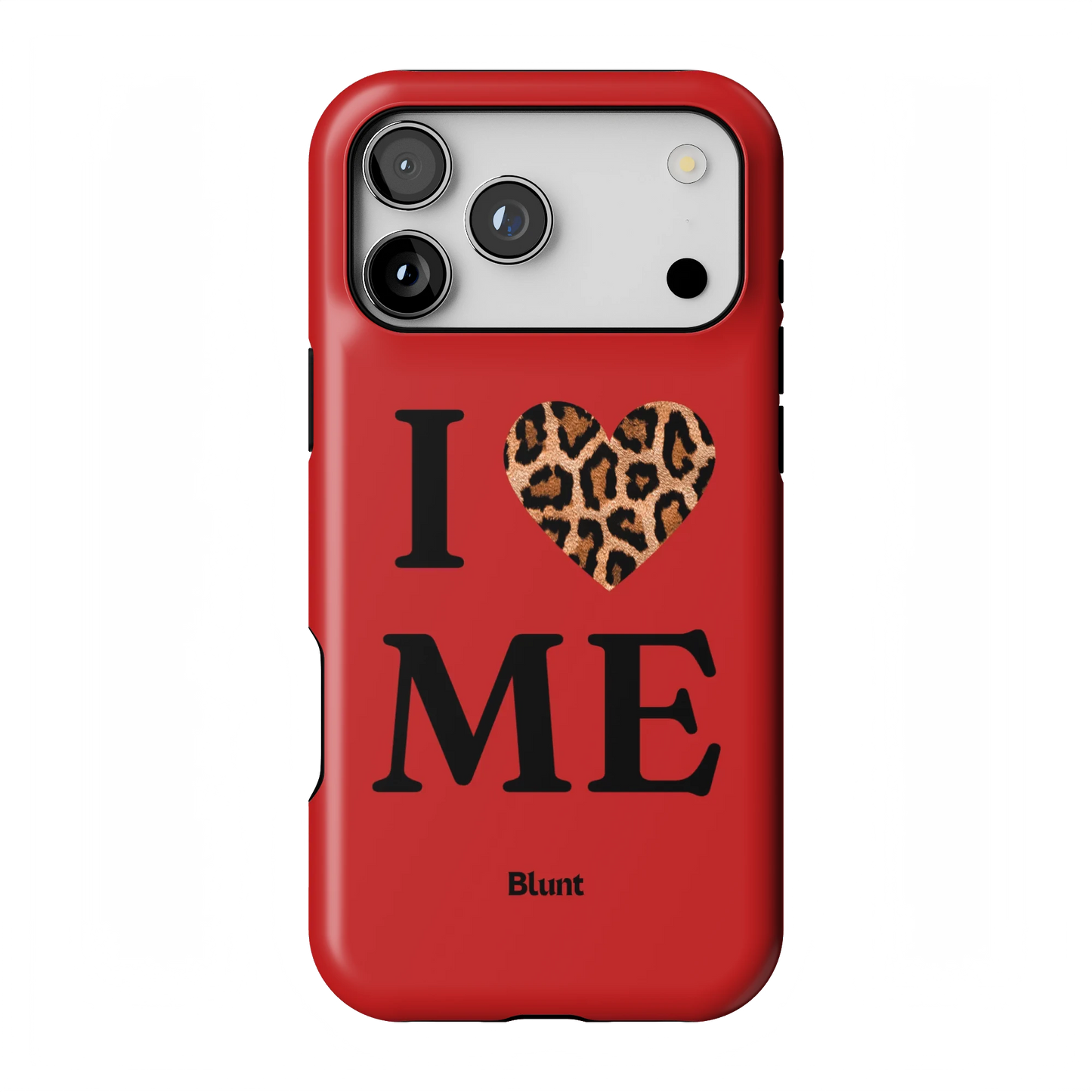 Red I Love Me iPhone Case