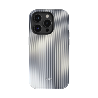 Silver Pulse iPhone Case