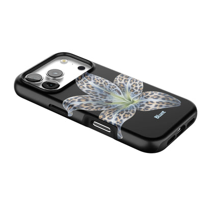 Blue-Leopard-Bloom-iphone-case-iPhone 17 Pro-2