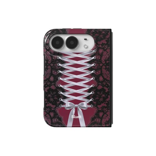 mrs-burgundy-iphone-case iPhone 18 Duo case, view 2