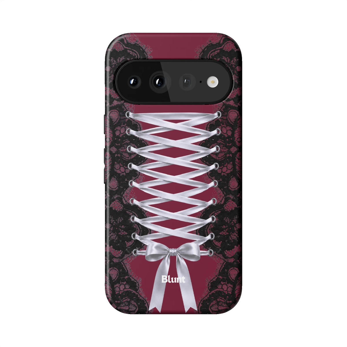 Mrs Burgundy Pixel Case - Blunt Cases