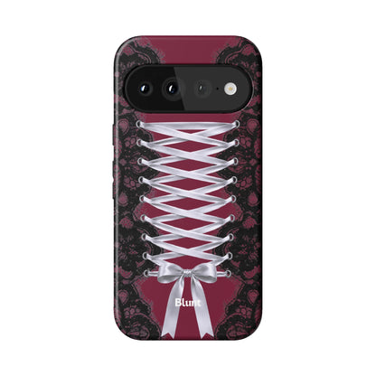 Mrs Burgundy Pixel Case - Blunt Cases