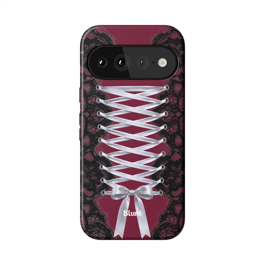 Mrs Burgundy Pixel Case - Blunt Cases