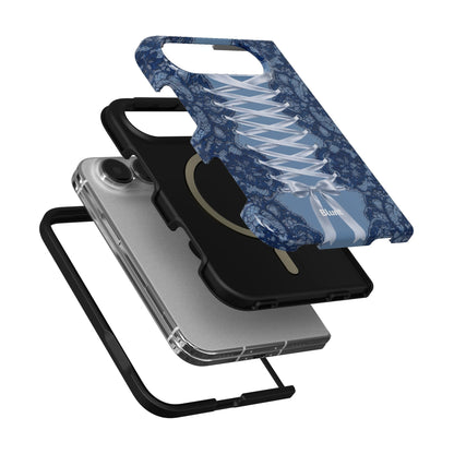 mrs-navy-iphone-case iPhone 18 Duo case, view 6