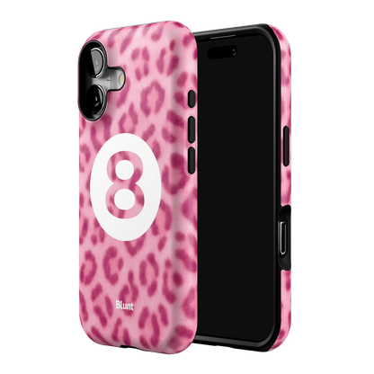 Pink Cheetah Magic 8 iPhone Case