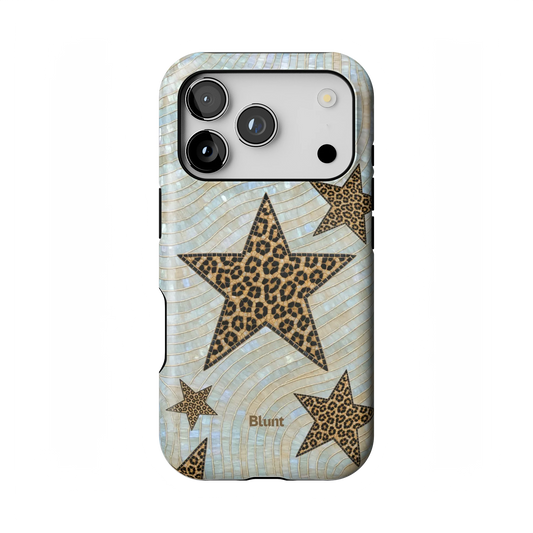 Leopard Star iPhone Case