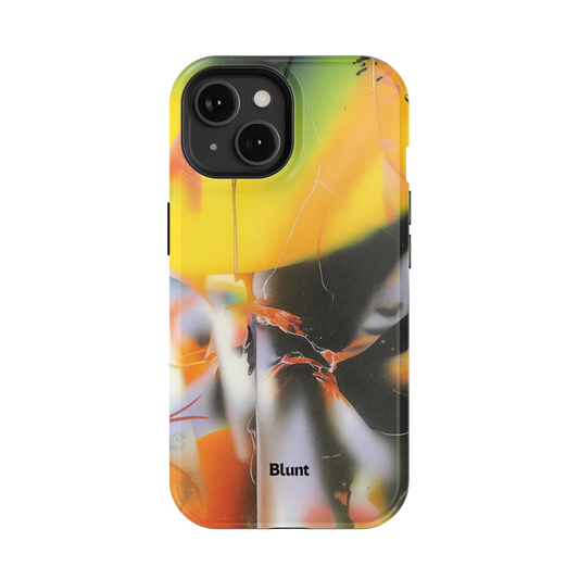 Golden Blur iPhone Case