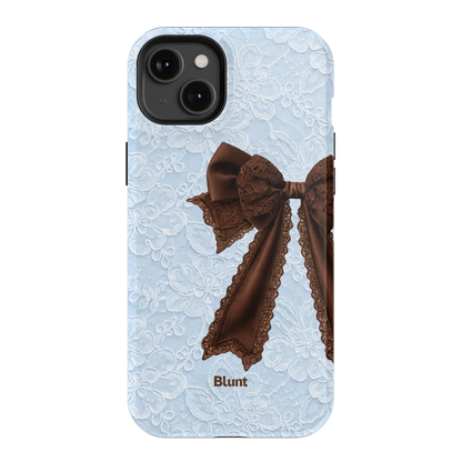 Bleu Bow iPhone Case