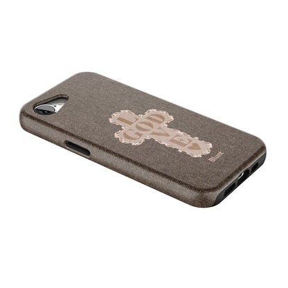 Love-God-Brown-Cross-iphone-case-iPhone 17 E-2