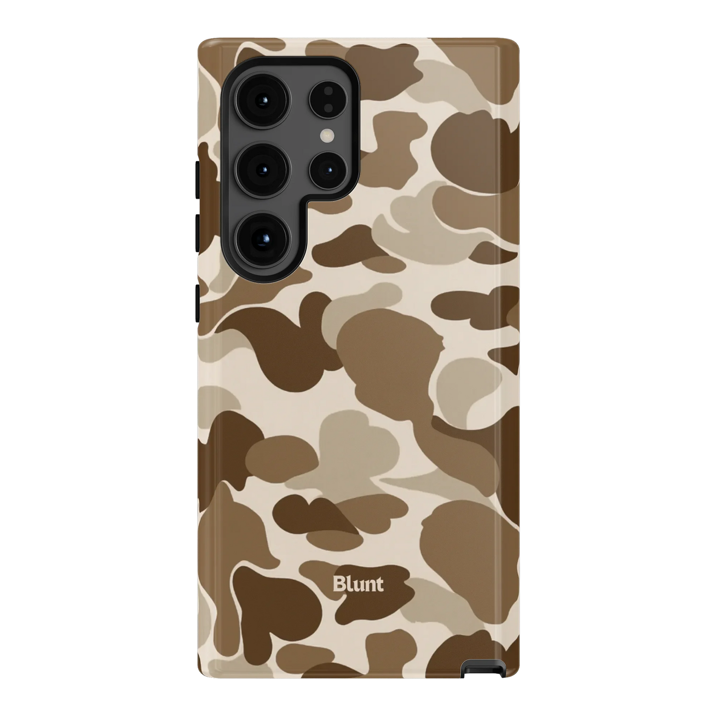 Brown Camo Samsung Case