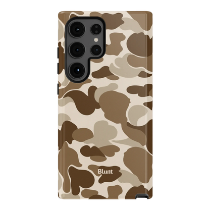 Brown Camo Samsung Case