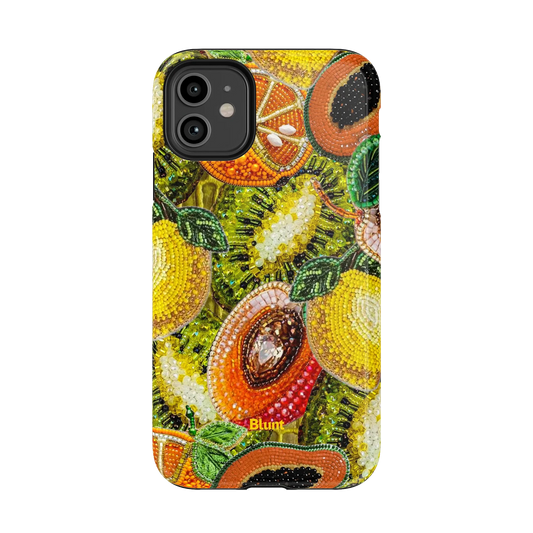Golden Orchard iPhone Case