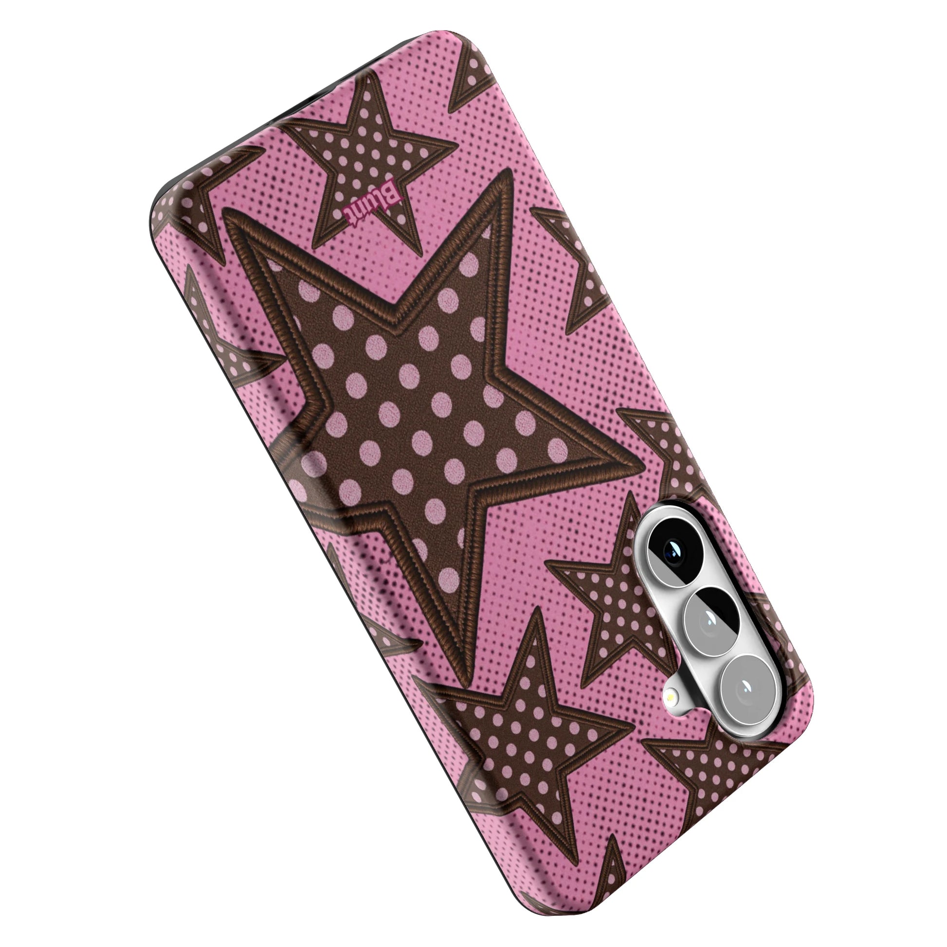 Pink-Polka-Star-samsung-case-Galaxy S26 Plus-4