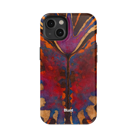 Molten Veins iPhone Case