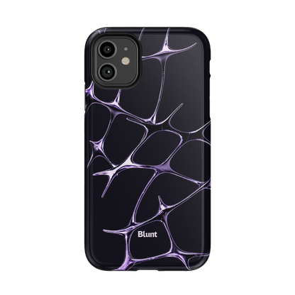 Violet Web iPhone Case