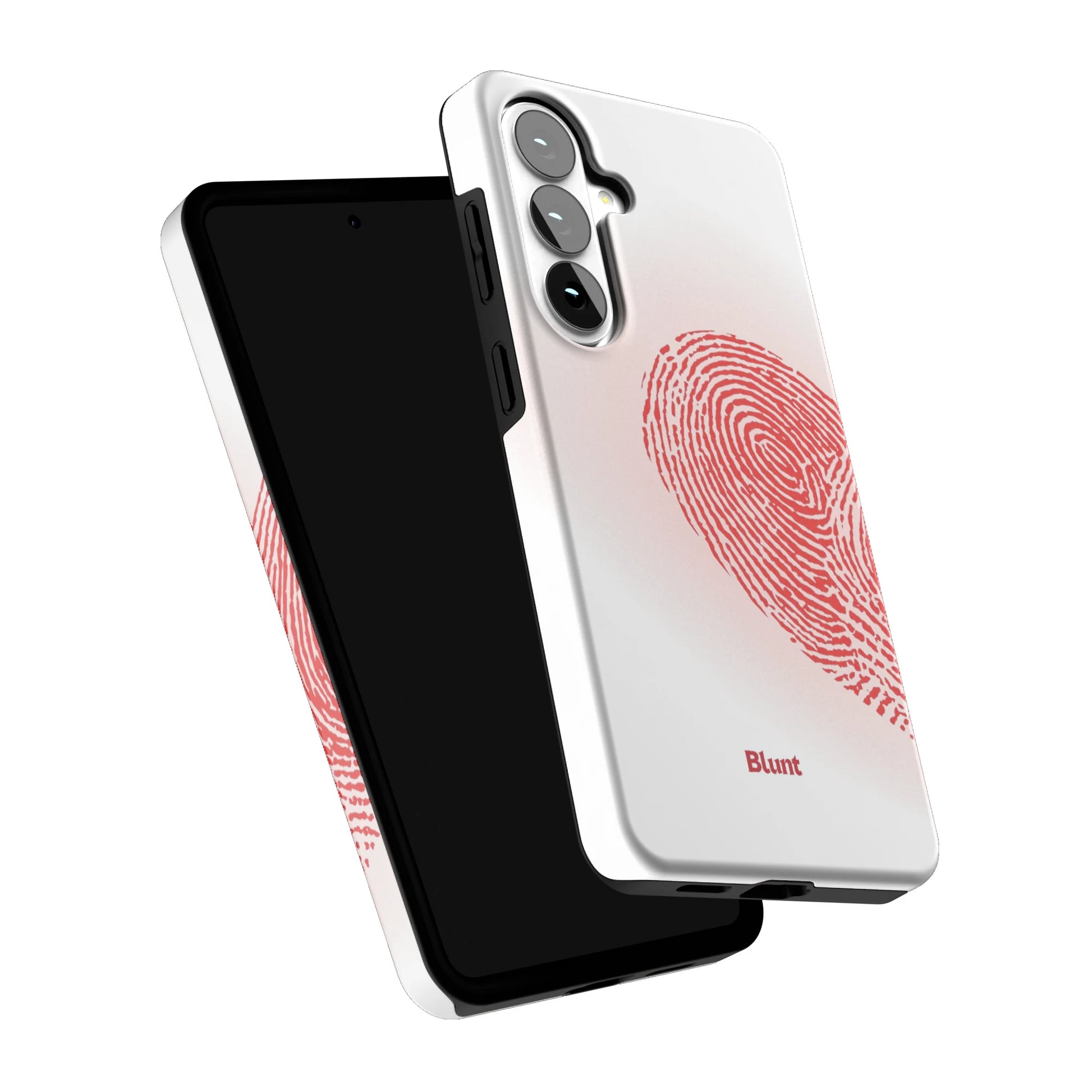 Heart-Print-White-samsung-case-Galaxy S26 Plus-5