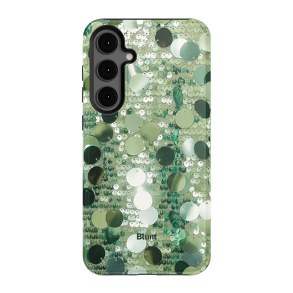 Sage Glitz Samsung Case