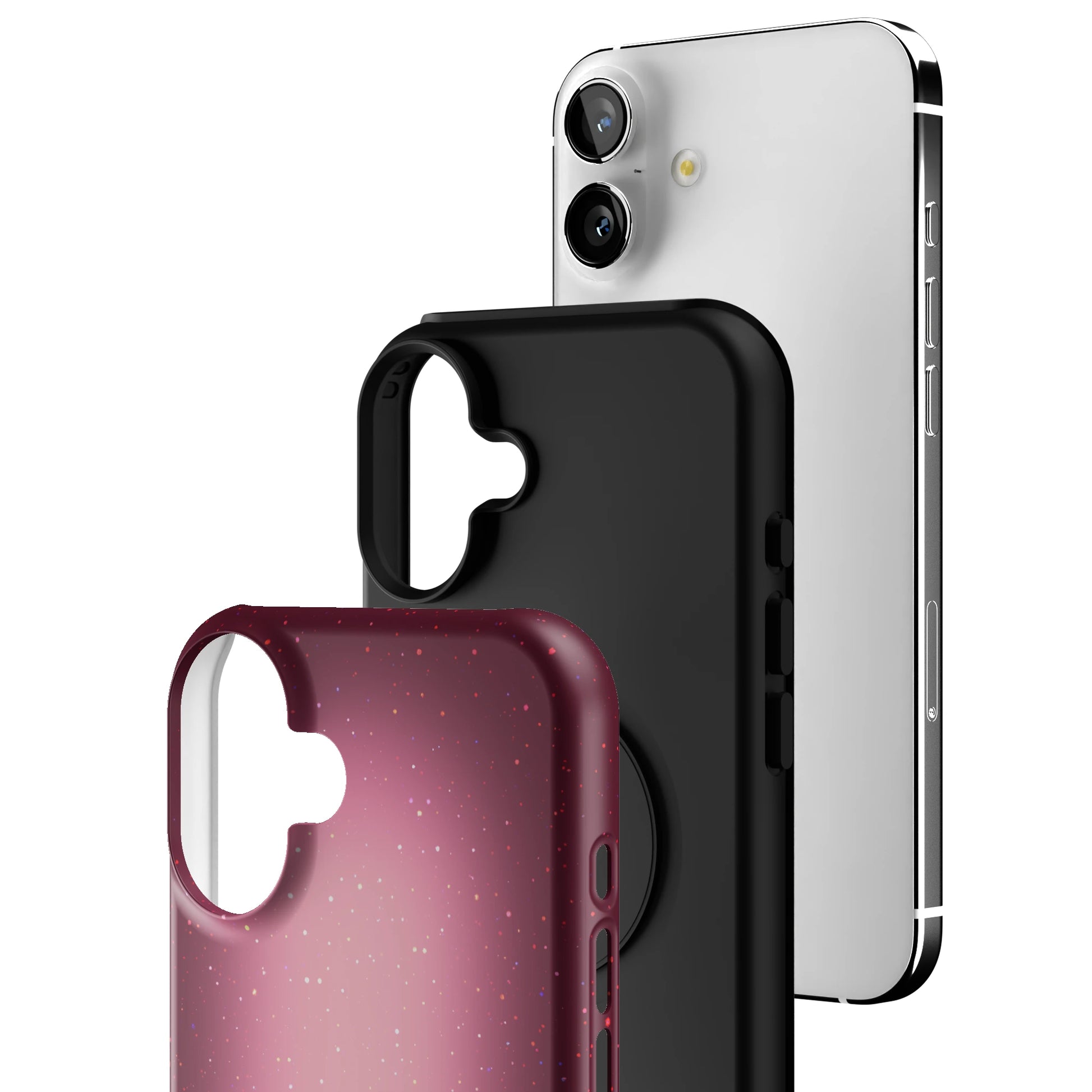 Muted Berry iPhone Case gallery - Iphone_16_Mini_Air_Plus_3