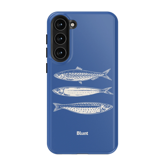 Blue Fins Samsung Case