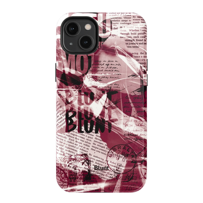 Red Love Letter iPhone Case