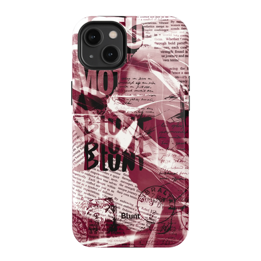 Red Love Letter iPhone Case