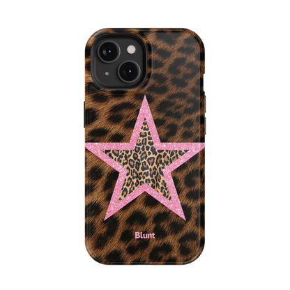 Pink Cheetah Starlette iPhone Case