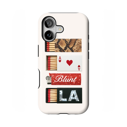 Cream Match iPhone Case
