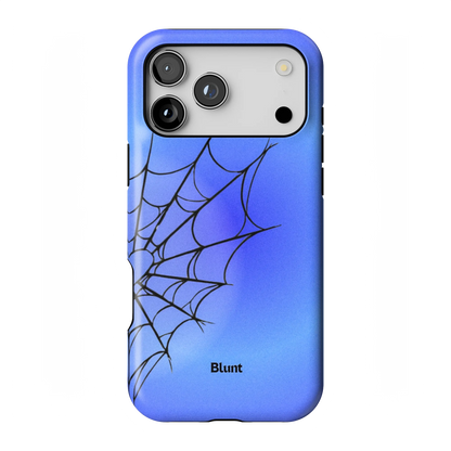Blue Web iPhone Case