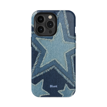Denim Star iPhone Case