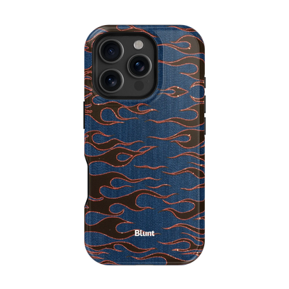Midnight Heat iPhone Case