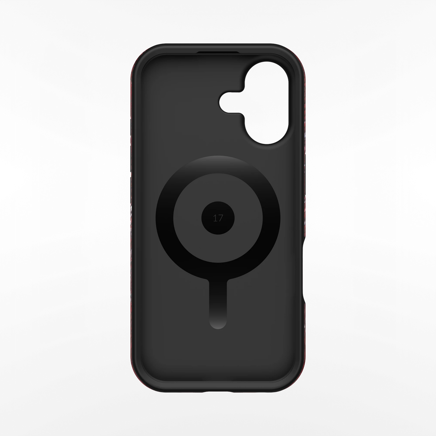 Crimson Scale iPhone Case
