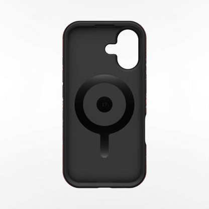 Crimson Scale iPhone Case