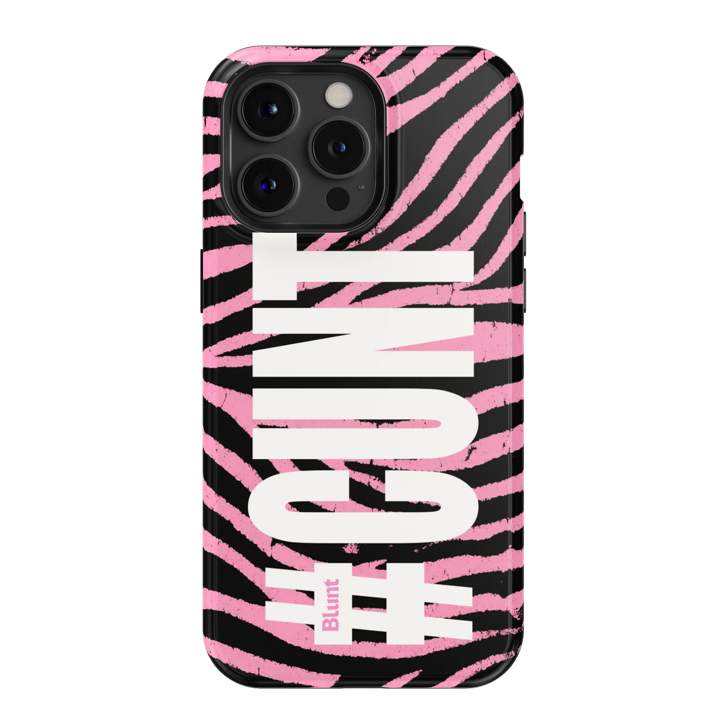 CXNT Pink Zebra iPhone Case