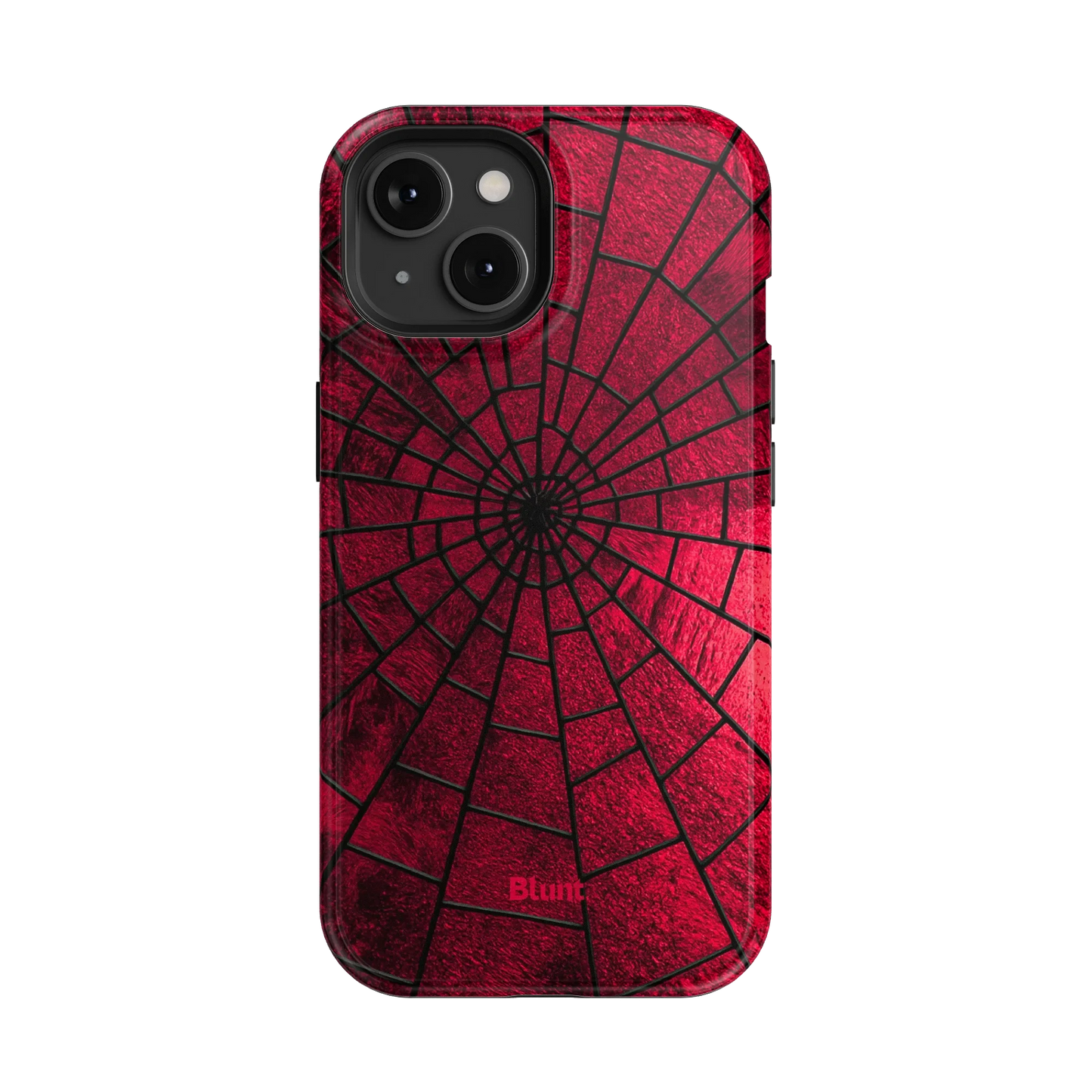 Crimson Web iPhone Case