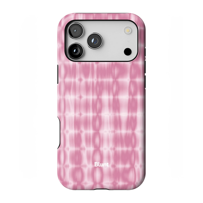 Pink Ripple iPhone Case