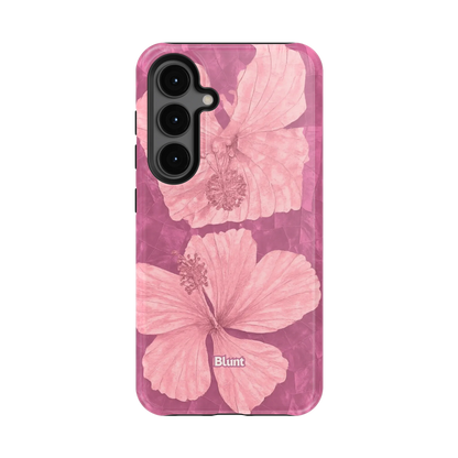 Pink Coconut Bloom Samsung Case