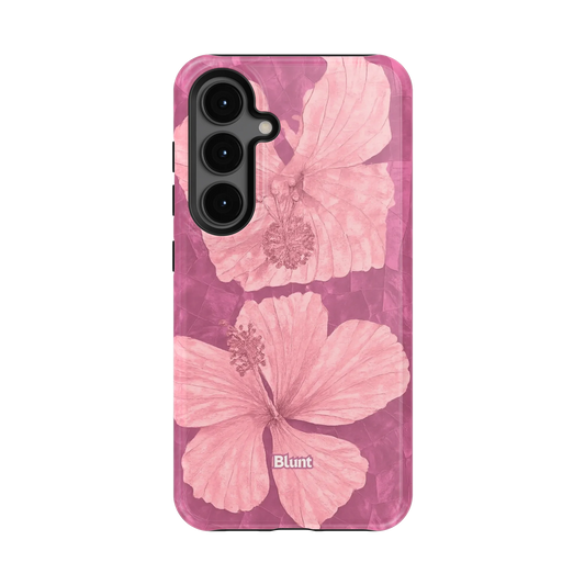 Pink Coconut Bloom Samsung Case