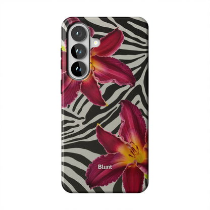Zebra Lily Samsung Case
