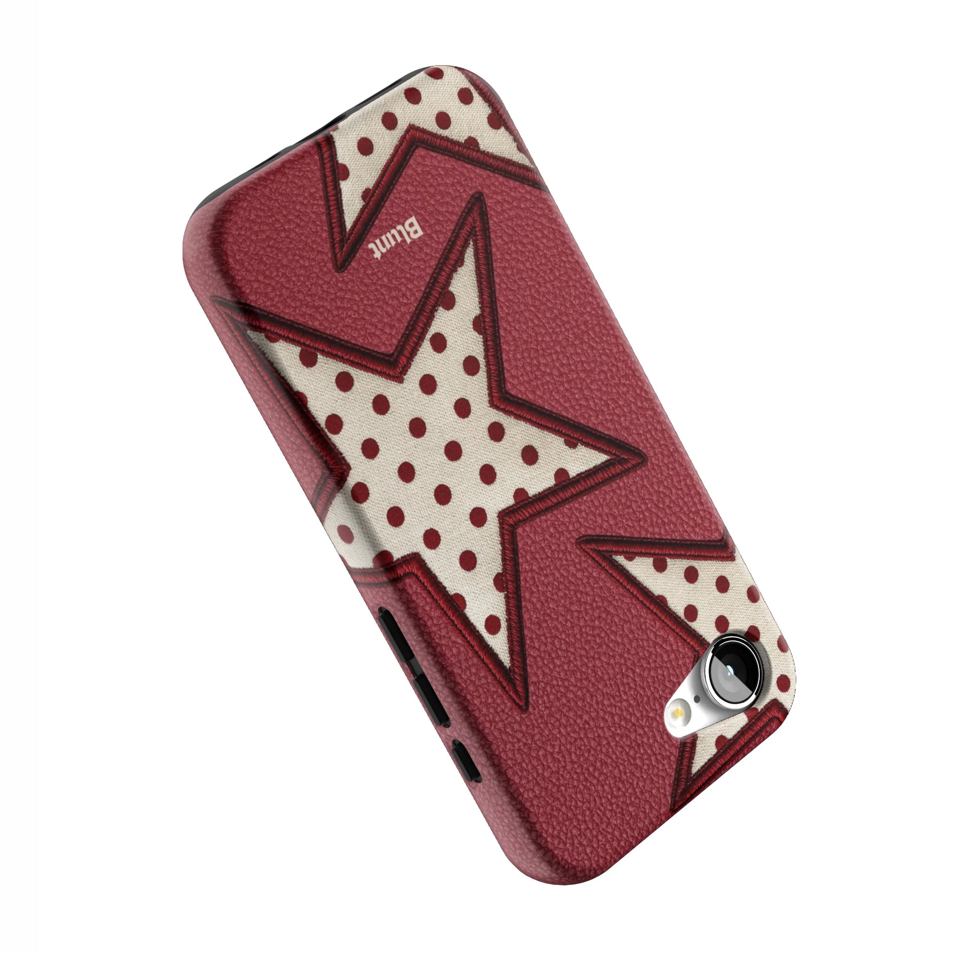 Cherry-Polka-Star-iphone-case-iPhone 17 E-4