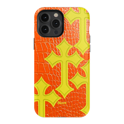 Neon Blessing iPhone Case