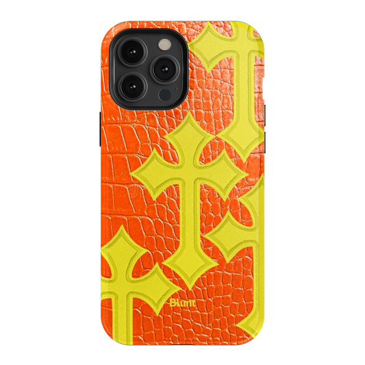 Neon Blessing iPhone Case