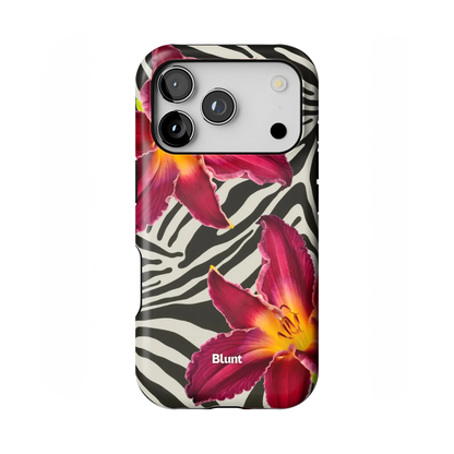 Zebra Lily iPhone Case