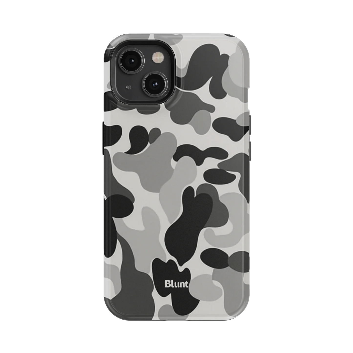 Grey Camo iPhone Case