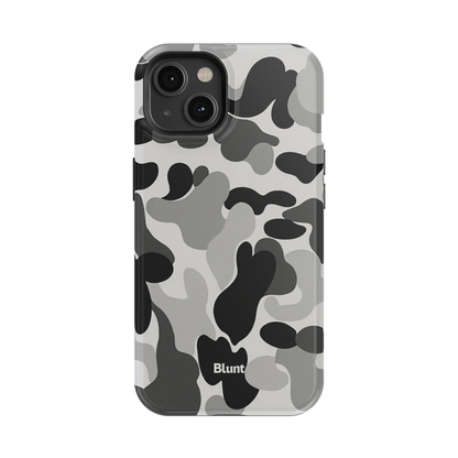 Grey Camo iPhone Case