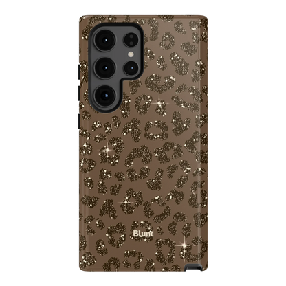 Brown Cheetah Print Samsung Case