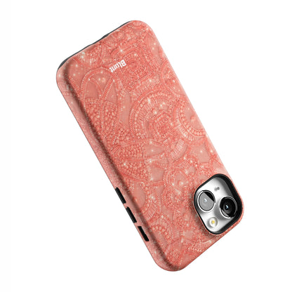 Coral-Glam-iphone-case-iPhone 14-4