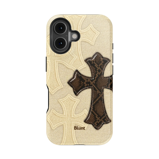 Brownscale Saint iPhone Case