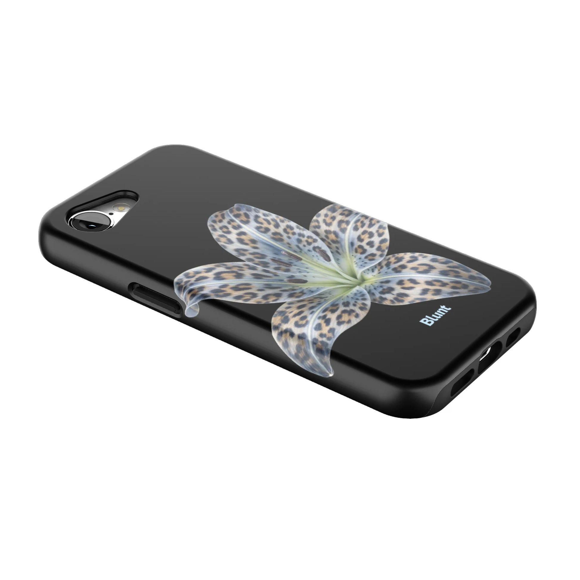 Blue-Leopard-Bloom-iphone-case-iPhone 17 E-2
