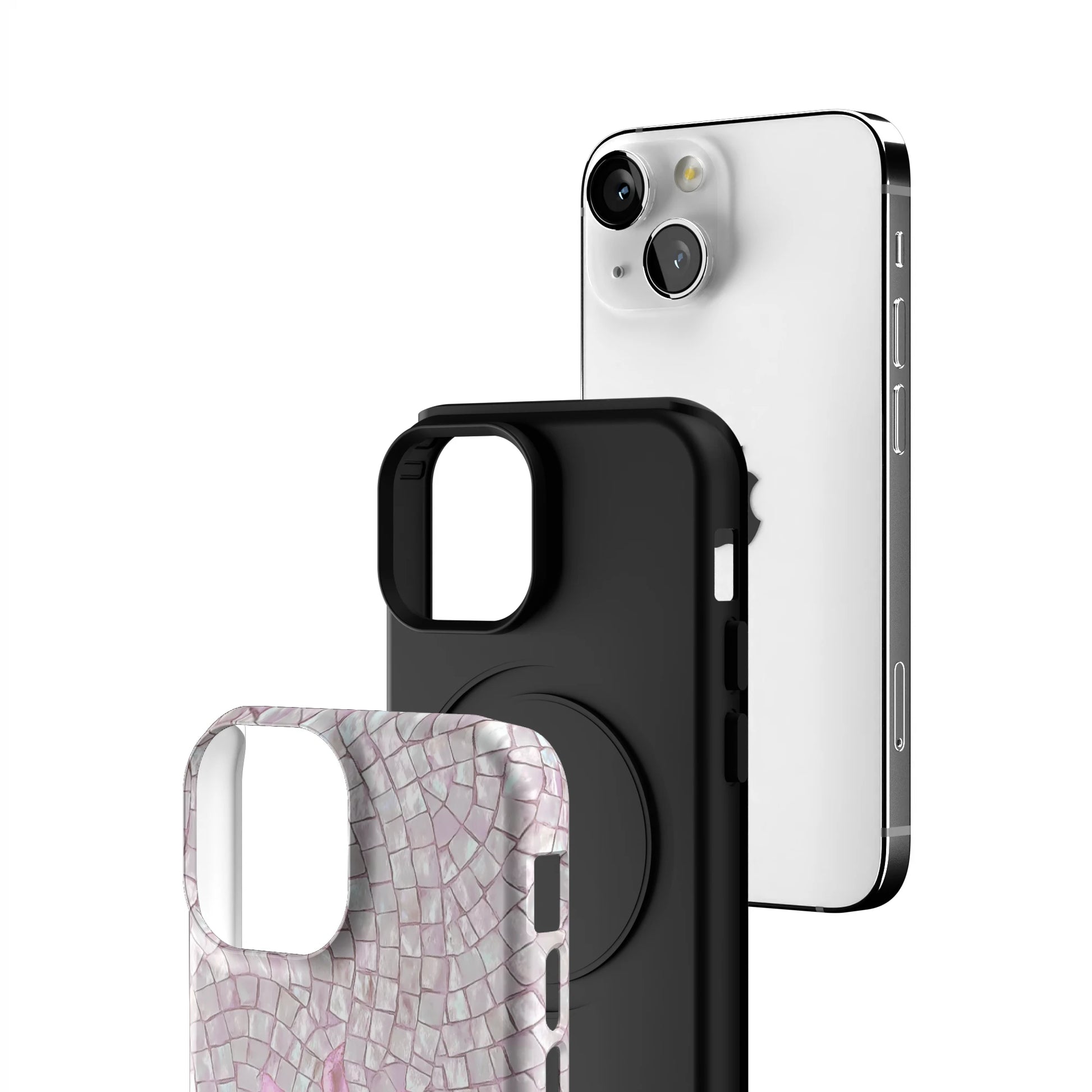 Pink-Sunstone-iphone-case-iPhone 13 Mini-3