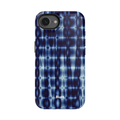 Blue Ripple iPhone Case